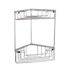 Miller Classic Two Tier Corner Basket - 654C