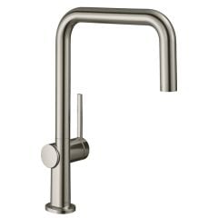 hansgrohe Talis M54 Single Lever Kitchen Mixer U 220, 1jet - Stainless Steel - 72806800