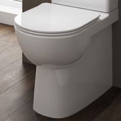Roca Debba Comfort Height Pan Toilet Seat & Cover