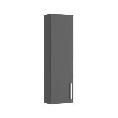 Roca Prisma 1200mm Reversible Wall-Hung Column Unit - Anthracite Grey - 856887153