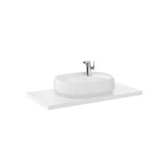 Roca Savana Water Resistant Countertop 1000mm - White Lacquered - 857320806