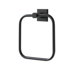 Miller Atlanta Towel Ring Black - 8805B