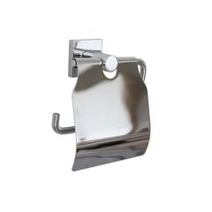 Miller Atlanta Toilet Roll Holder With Cover Chrome - 8807C