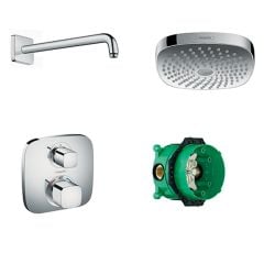 hansgrohe Soft Cube Valve With Croma Select (180) Overhead - 88101021