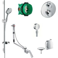 hansgrohe Round Valve With Raindance Select Rail Kit And Exafill - 88101031