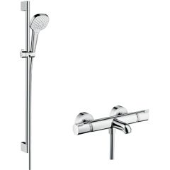 Hansgrohe Soft Cube Croma Select Rail Kit With Bath/Shower Valve - 88101041