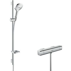 Hansgrohe Soft Cube Raindance Select Rail Kit With Cool Contact Croma E Valve - 88101121