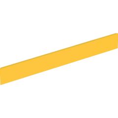 Geberit Bambini Wash Trough Front Panel For 2 Taps - Varicor Yellow - 430210304