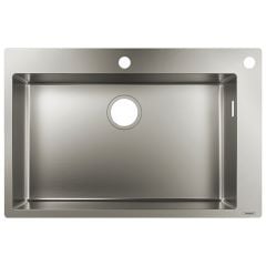 hansgrohe S712-F660 Built-in Kitchen Sink 660 - Stainless Steel - 43308800