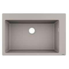 hansgrohe S510-F660 Built-in Kitchen Sink 660 - Concrete Grey - 43313380