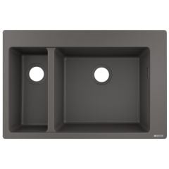 hansgrohe S510-F635 Built-in Kitchen Sink 180/450 - Stone Grey - 43315290
