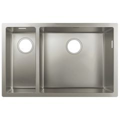 hansgrohe S719-U655 Undermount Kitchen Sink 180/450 - Stainless Steel - 43429800