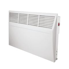 Airvent 1kW Wall Mounted Panel Heater with LCD Timer - White - 495646