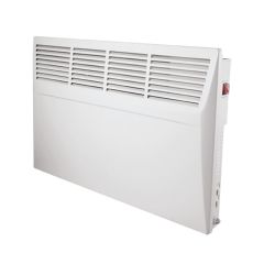 Airvent 1.5kW Wall Mounted Panel Heater with LCD Timer - White - 495647