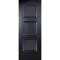 LPD Amsterdam Primed Plus Black Internal Door 1981x686x35mm - AMSBLA27
