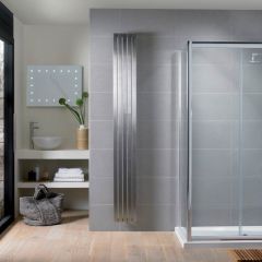 Aquadart Venturi 8 Sliding Shower Door Shower Door 1700mm - AQ8217S