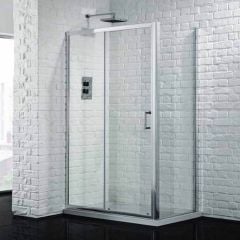 Aquadart Venturi 6 Sliding Shower Door 1000mm - AQ9323S