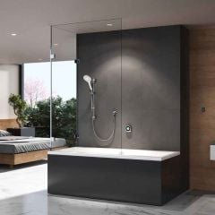 Aqualisa Optic Q Smart Shower Concealed with Adjustable Head and Bath Fill - HP/Combi - OPQ.A1.BV.DVBTX.23