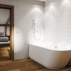 Aqualisa Unity Q Smart Shower Concealed with Adjustable Head and Bath Fill - HP/Combi - UTQ.A1.BV.DVBTX.23