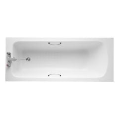 Armitage Shanks Sandringham 21 1700x700mm Bath with Handgrips and Tread Pattern - E028401