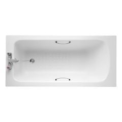 Armitage Shanks Sandringham 21 1500x700mm Bath with Handgrips and Tread Pattern - E028601