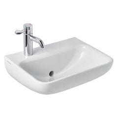Armitage Shanks Contour 21+ 50cm Back Outlet Washbasin with 1 Left Hand Tap Hole - S0431HY