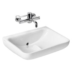 Armitage Shanks Contour 21+ 60cm Back Outlet Washbasin Without Tap Holes - S0444HY