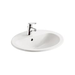 Armitage Shanks Orbit 21 55cm Countertop Basin with 1 Tap Hole and Overflow - S248601