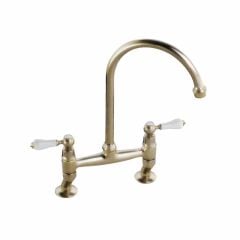 Abode Ludlow Bridge Kitchen Tap Antique Brass - AT1031