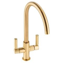 Abode Globe Aquifier Kitchen Water Filter Tap Brushed Brass - AT2175