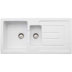 Abode Acton 1.5 Bowl Ceramic Sink - AW1041