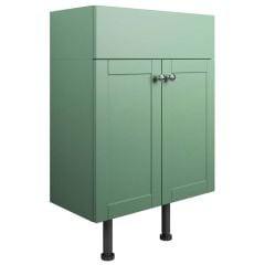 Bathrooms by Trading Depot Dahlia 500mm Basin Unit - Matt Sage Green - TDBT106194