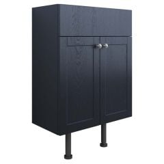 Bathrooms by Trading Depot Dahlia 600mm Basin Unit - Indigo Ash - TDBT96072