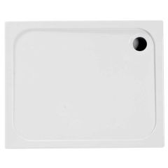 Bathrooms by Trading Depot Low Profile 1400x700mm Rectangular Shower Tray With Waste - TDBT104334