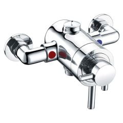 Bathrooms by Trading Depot Modern Exposed Thermostatic Shower Valve - Chrome - TDBT105849