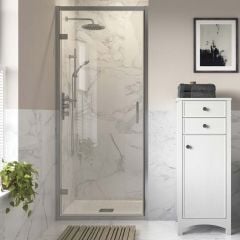 Bathrooms by Trading Depot Calder 800mm Hinged Shower Door - TDBT3814