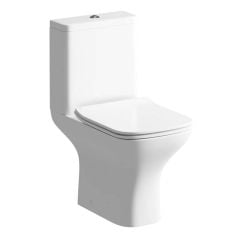 Bathrooms by Trading Depot Locklyn Soft Close Toilet Seat - White - TDBT107419