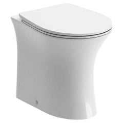 Bathrooms by Trading Depot Marlowe Soft Close Toilet Seat - White - TDBT107423