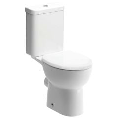 Bathrooms by Trading Depot Hurley Soft Close Toilet Seat - White - TDBT107424
