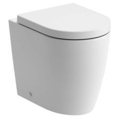 Bathrooms by Trading Depot Ondine Rimless Back To Wall WC & Soft Close Seat - TDBT1860