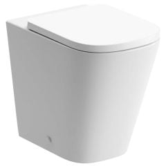 Bathrooms by Trading Depot Eyre Rimless Back To Wall Comfort Height WC & Soft Close Seat - TDBT1888