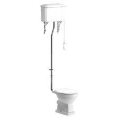 Bathrooms by Trading Depot Conway High Level WC & Soft Close Seat - TDBT1906
