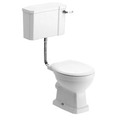 Bathrooms by Trading Depot Conway Low Level WC & Soft Close Seat - TDBT1910