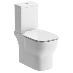 Bathrooms by Trading Depot Kelby Close Coupled Open Back WC & Soft Close Seat - TDBT1921