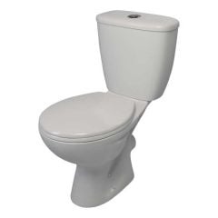 Bathrooms by Trading Depot Adair Close Coupled WC & Soft Close Seat - TDBT96014