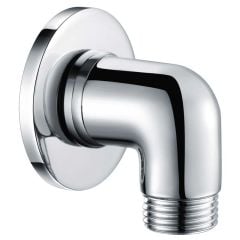 Bathrooms by Trading Depot Traditional Wall Outlet Elbow - Chrome - TDBT105884