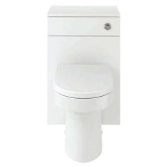 Bathrooms by Trading Depot Wade 500mm WC Unit - White Gloss - TDBT102952
