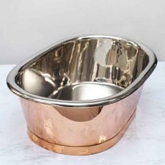 BC Designs Copper Basin with Nickel Inner - BAC055
