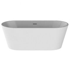 BC Designs Bletchley 1700X750mm Double Ended Freestanding Bath - White - BAE002