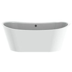 BC Designs Woburn 1700x800mm Double Ended Freestanding Bath - White - BAE005